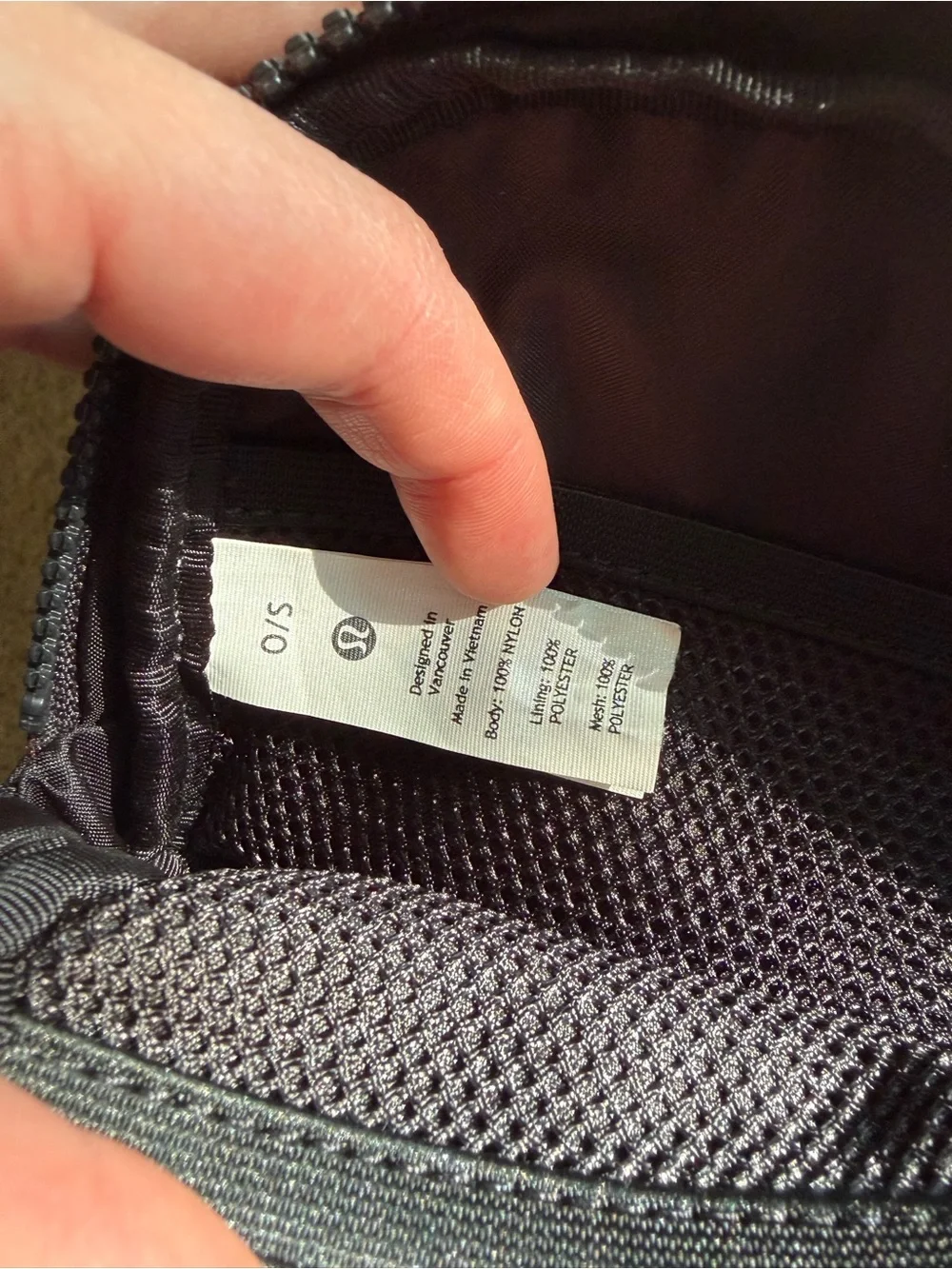 Lululemon Everywhere Black Belt Bag